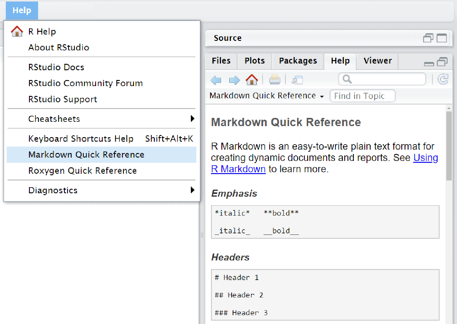 tables in r markdown