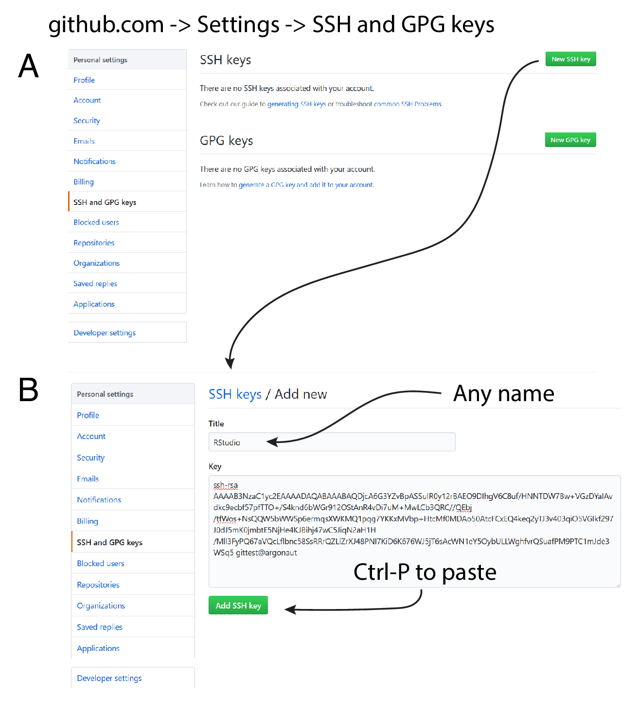 filezilla add ssh key